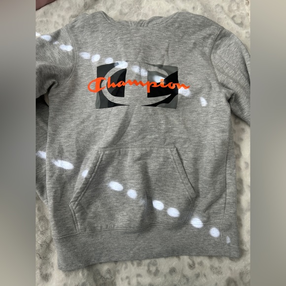 champion hoodie used a couple times good condition (kids size) - Picture 2 of 3